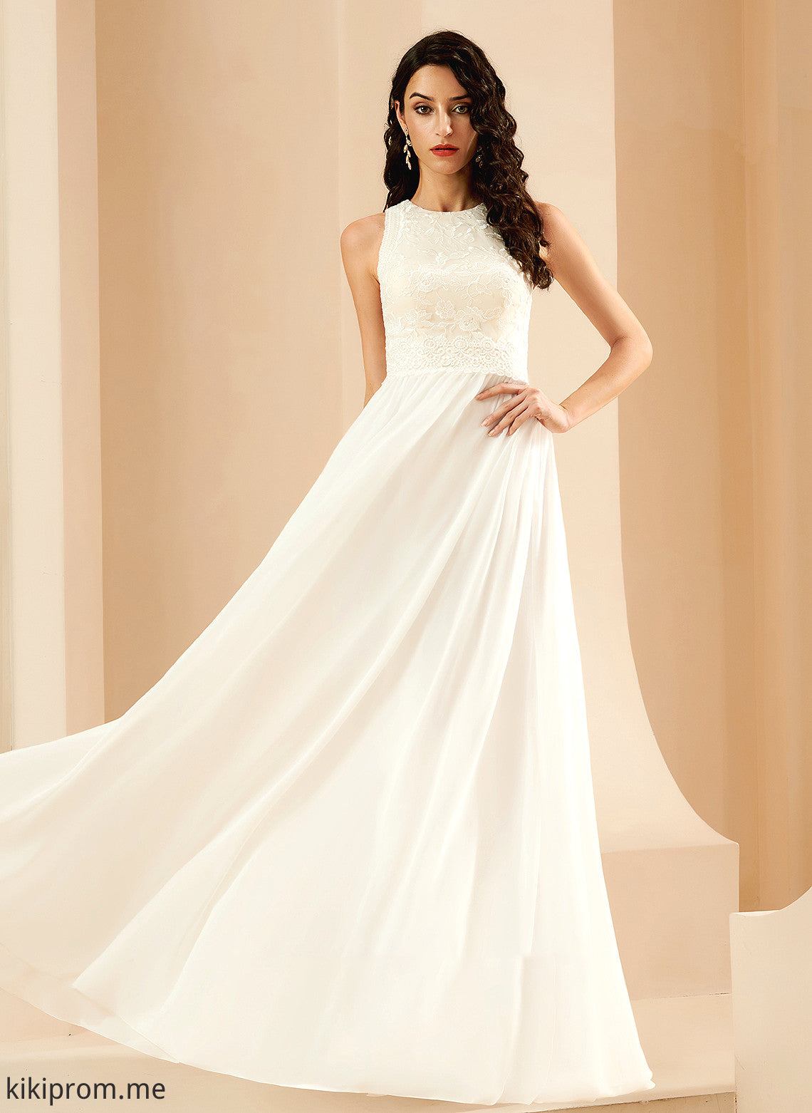 Wedding Dresses A-Line Wedding Train Natasha Sweep With Lace Dress Sequins