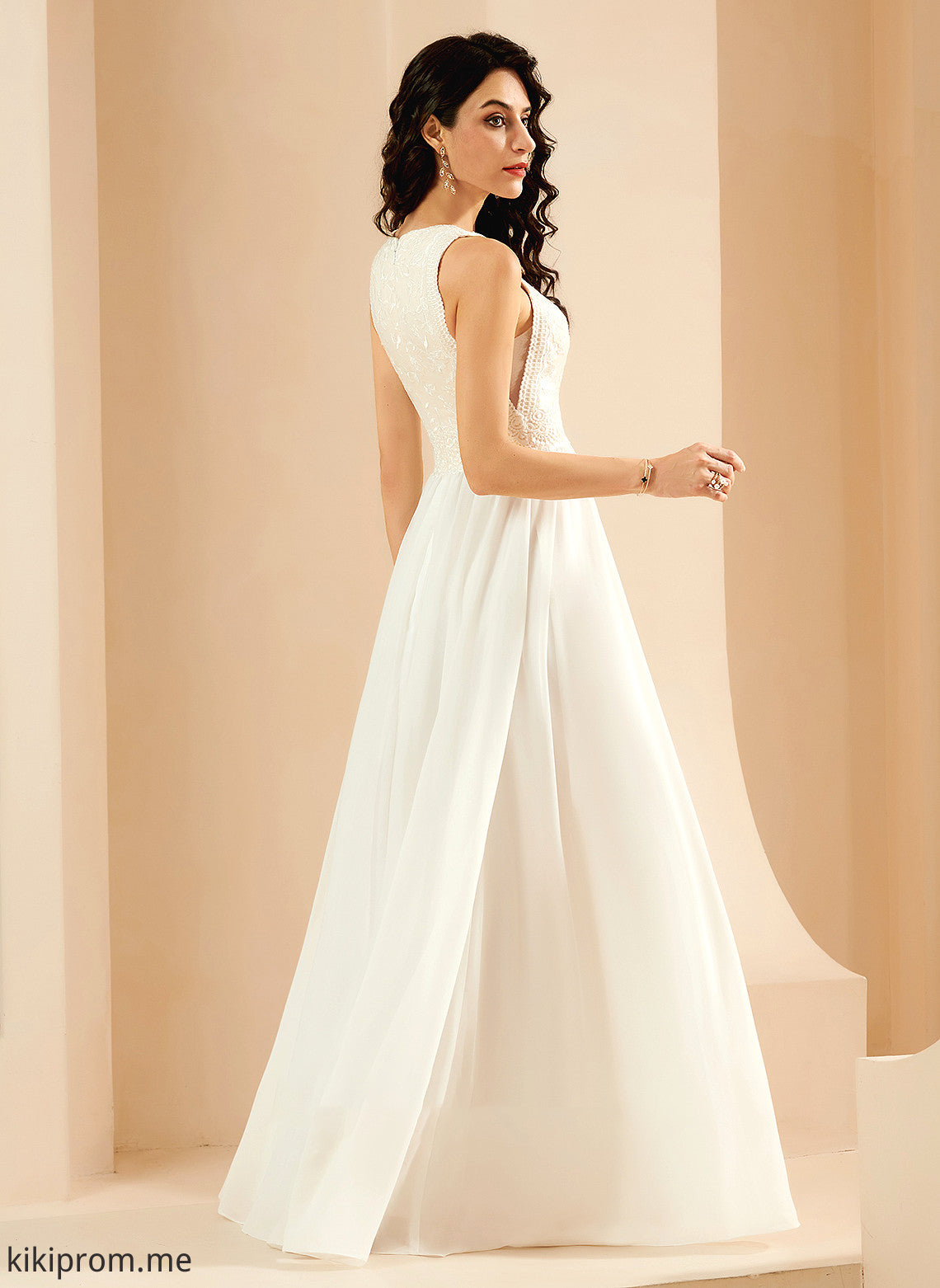 Wedding Dresses A-Line Wedding Train Natasha Sweep With Lace Dress Sequins