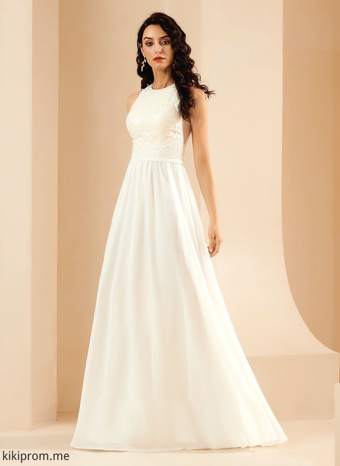 Wedding Dresses A-Line Wedding Train Natasha Sweep With Lace Dress Sequins