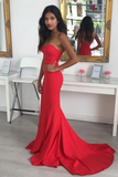 Simple Sweetheart Prom Dresses Court Train Cheap Formal STFP8LS38RR