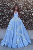 2024 Ball Gown Off The Shoulder Prom Dresses Tulle P6MA78NS