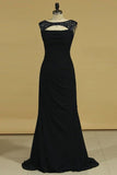 2024 New Arrival Mother Of The Bride Dresses Sheath Scoop With PSBDAL1F