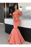 Trumpet/Mermaid Off-The-Shoulder Prom Dress Simple Evening STFPQRAYGBD