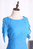 2024 New Arrival Scoop Short Sleeves Mother Of The Bride Dresses P465HG6Q