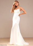 V-neck Wedding Sweep Chiffon Aylin Lace Wedding Dresses Train Dress Trumpet/Mermaid