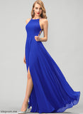 A-Line Embellishment Floor-Length SplitFront Silhouette Length Neckline ScoopNeck Fabric Shyla Bridesmaid Dresses