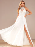 With Lace A-Line High Chiffon Essence Wedding Neck Sequins Floor-Length Wedding Dresses Beading Dress