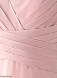 Silhouette Empire Fabric Neckline Embellishment Floor-Length CascadingRuffles V-neck Length Sylvia Off The Shoulder Floor Length Bridesmaid Dresses