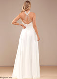 With Lace A-Line High Chiffon Essence Wedding Neck Sequins Floor-Length Wedding Dresses Beading Dress