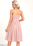 Length Straps&Sleeves Neckline Silhouette Knee-Length A-Line Scoop Fabric Allison Natural Waist Sleeveless A-Line/Princess Bridesmaid Dresses