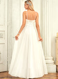 Dress Floor-Length Wedding Dresses Scoop A-Line Charlie Lace Chiffon Wedding