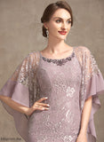 Lace Trumpet/Mermaid Chiffon Dress Asymmetrical Scoop of Fernanda the Mother of the Bride Dresses Mother Bride Neck