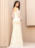 Wedding Dresses Wedding Floor-Length Jessica Dress Trumpet/Mermaid Off-the-Shoulder