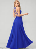 A-Line Embellishment Floor-Length SplitFront Silhouette Length Neckline ScoopNeck Fabric Shyla Bridesmaid Dresses