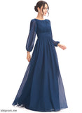 Length Fabric A-Line Floor-Length Silhouette Ruffle Straps Embellishment Hilary A-Line/Princess V-Neck Floor Length Bridesmaid Dresses