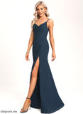 Neckline Length Silhouette Fabric Trumpet/Mermaid Straps&Sleeves Floor-Length Cowl Arabella Sleeveless V-Neck A-Line/Princess Bridesmaid Dresses