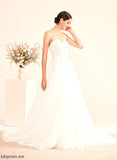 With Beading Chapel Ball-Gown/Princess Angeline Dress Train Sweetheart Wedding Wedding Dresses Sequins