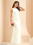 Wedding Denisse Dress Trumpet/Mermaid Floor-Length Wedding Dresses Crepe Stretch
