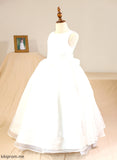 - Flower (Petticoat Girl Phoenix Organza/Satin included) Floor-length Scoop NOT Neck With Ball-Gown/Princess Sleeveless Dress Bow(s) Flower Girl Dresses
