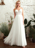 Wedding Dresses Shiloh V-neck Dress Wedding A-Line Floor-Length