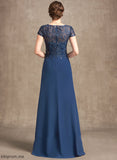 Mother Sequins Mother of the Bride Dresses Floor-Length the Bride A-Line Adyson of Dress Lace With Chiffon V-neck
