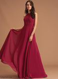 Ayana Chiffon Prom Dresses Scoop Floor-Length A-Line