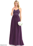 Length Embellishment Beading A-Line Fabric Sequins Floor-Length Neckline V-neck Silhouette Ingrid Bridesmaid Dresses