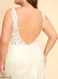 Dress Trumpet/Mermaid Chapel Wedding Dresses Wedding V-neck Train Lace Tulle Lea