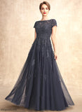 Mother Floor-Length With Alejandra of Neck Lace Dress Scoop Bride Mother of the Bride Dresses A-Line Tulle Beading the
