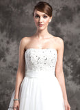 Wedding Dresses Lace Strapless Wedding Ankle-Length Dress Ball-Gown/Princess With Satin Beading Organza Liliana