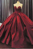 2024 Quinceanera Dresses Ball Gown Sweetheart Taffeta With PC1QCP8L
