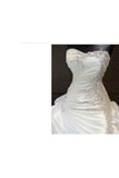 Wedding Dresses Sweetheart Taffeta With Ruffles And Beads P7JYJYR1