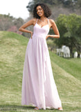 Neckline Asymmetrical Ruffle Fabric V-neck A-Line SplitFront Embellishment Silhouette Length Jocelynn Bridesmaid Dresses