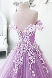 Off The Shoulder Gorgeous Long Prom Dress Charming Formal Dress With STFPKXA1PHA