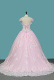 2024 Sweetheart Ball Gown Quinceanera Dresses Applique And PF744NX5