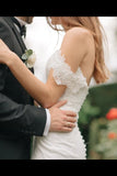 Sweetheart Lace Mermaid Wedding Dress With Off Shoulder Neckline PF2K3T36