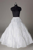 Fashion Wedding Petticoat Accessories White Floor Length Underskirt